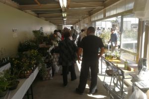 初日。奥までお客さんがたくさんでした。 初日。奥までお客さんがたくさんでした。